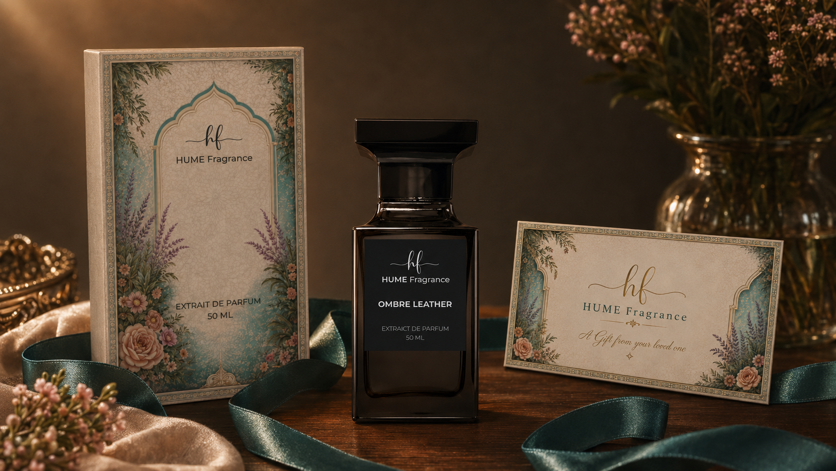HUME perfume gift packaging